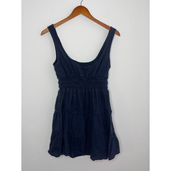 Pre-Loved Urban Outfitters Navy Blue Medium Dress - Picture 2 of 6